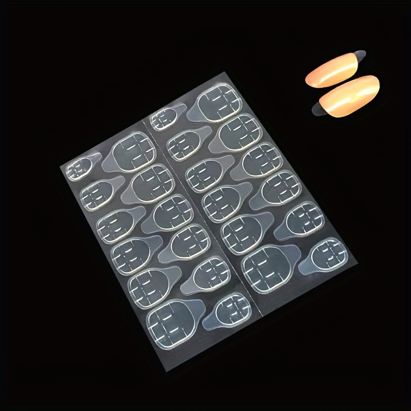 240pcs Double Sided Adhesive Tabs Nail Glue Sticker For Manicure