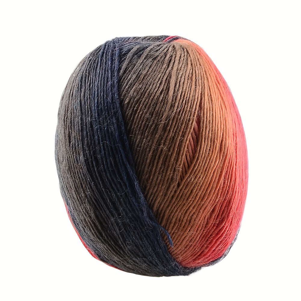 60% Wool Rainbow Yarn For Crocheting 40% Man Made Fiber Acrylic Yarn For  Knitting Colorful Lana Knit Sweater Shawl Hat Line Crochet Scarf Bag  Blanket Threads - Temu Germany