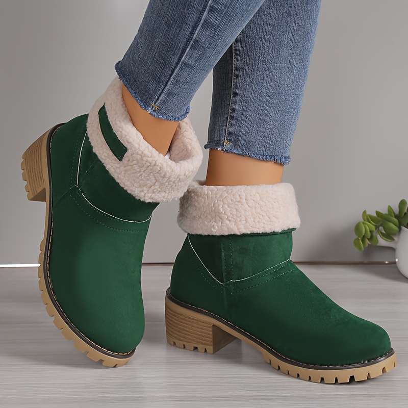 Womens green store winter boots