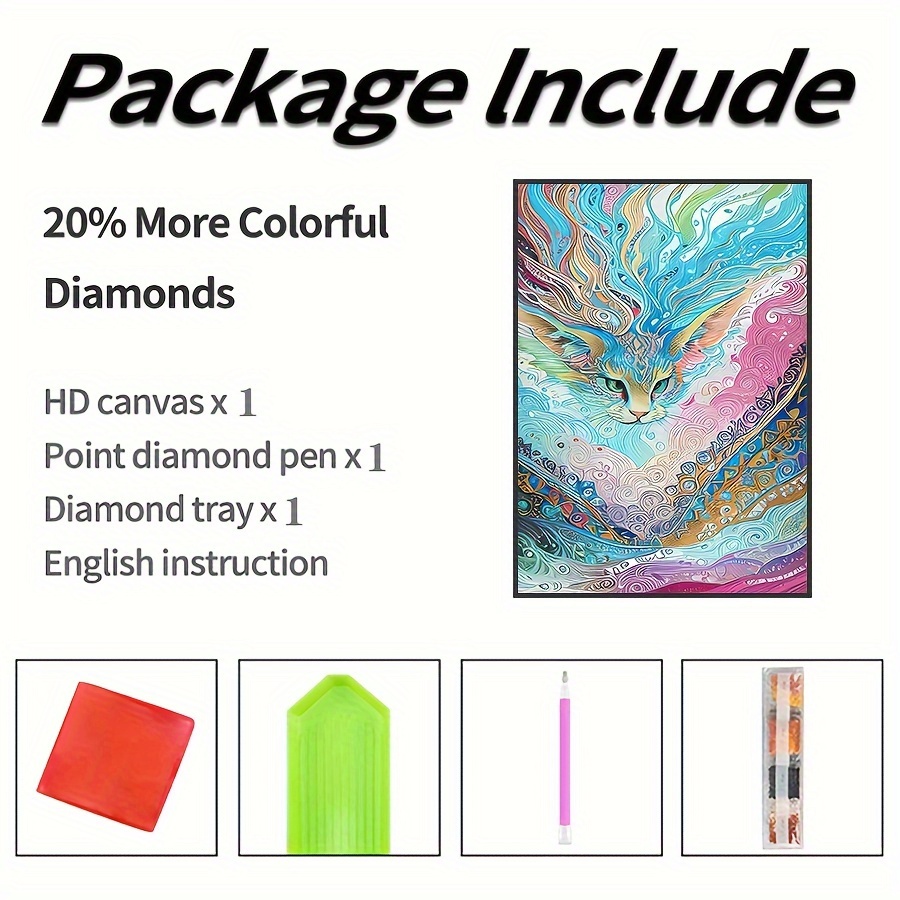 4 Uds Nuevo Cuaderno Pintar Diamantes Diy En Forma Cristal - Temu Chile