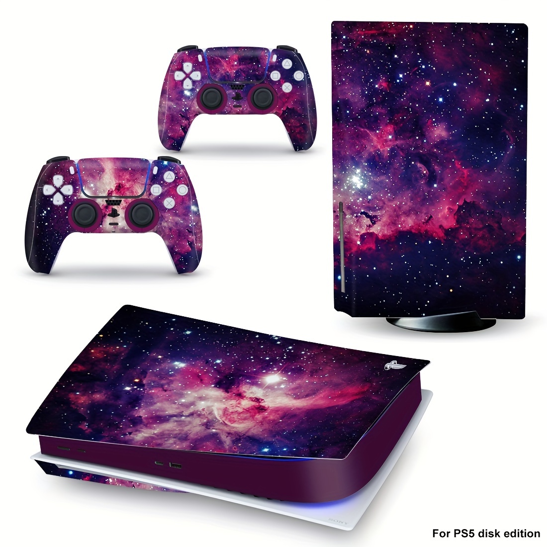 Skin Playstation 5 Console 2 Controllers Ps5 Gmaepad - Temu