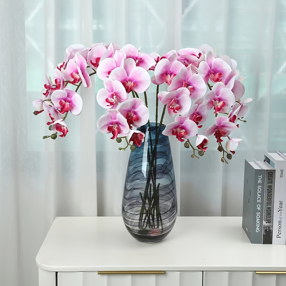 1pc Ramo Di Orchidea Finta Phalaenopsis Fiore Artificiale - Temu Italy