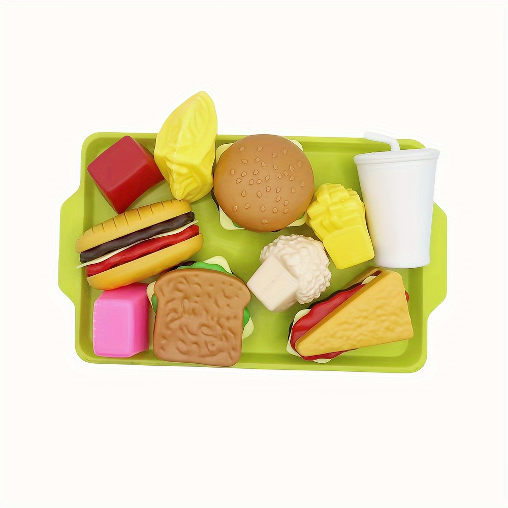 aydinids 30 pcs miniature hamburg mini lovely burgers miniature resin foods  for diy accessories mini kitchen