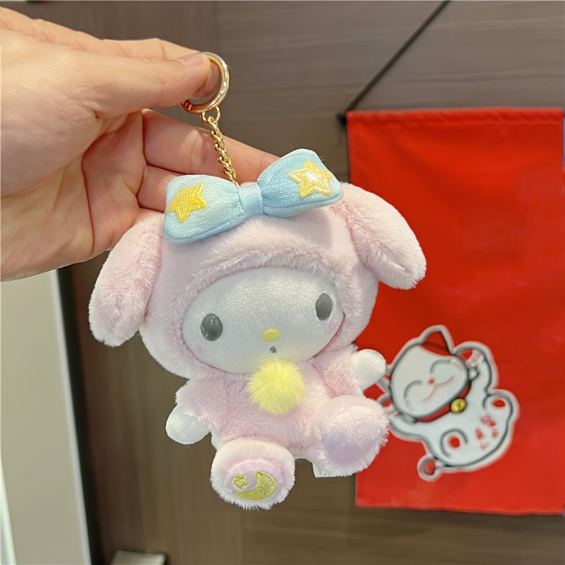 Sanrio 45cm Cartoon Kawaii Kuromi Hello Kitty My Melody Pillow Plush Toy  Soft Stuffed Dolls Children Toys Christmas Decor Gifts45cm2 Deng Xun unisex
