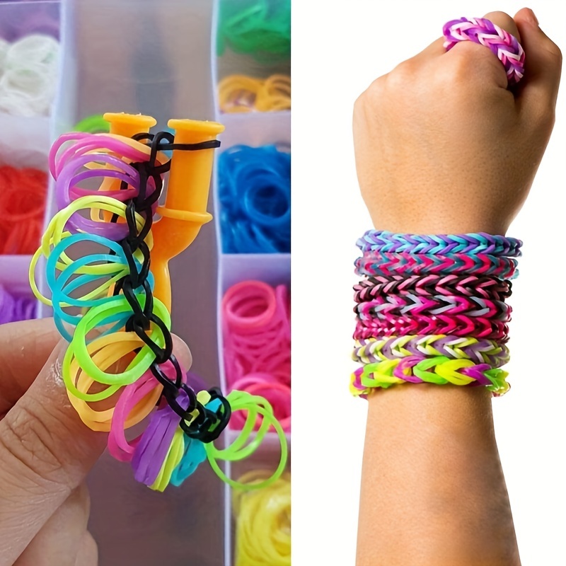 DIY Rubber Band Bracelets Without a Loom