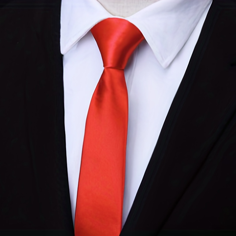 mens necktie pre tie solid necktie business wedding party necktie great gift for men