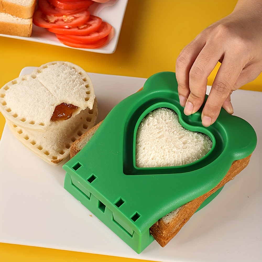 Sandwich Cutter And Sealer Pastry Cutter For Lunch Box - Temu