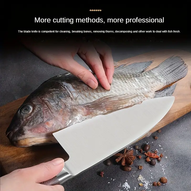 Kitchen Knife Fish Knife Cutting Steak Sushi Knife Fruit - Temu