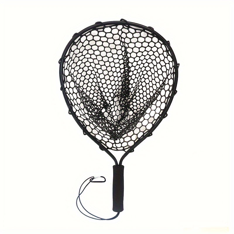 Fishing Net Aluminum Silicone Fishing Accessories Landing Net for