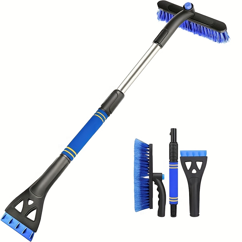 37.5 Extendable Snow Brush and Ice Scrapers for Car Windshield