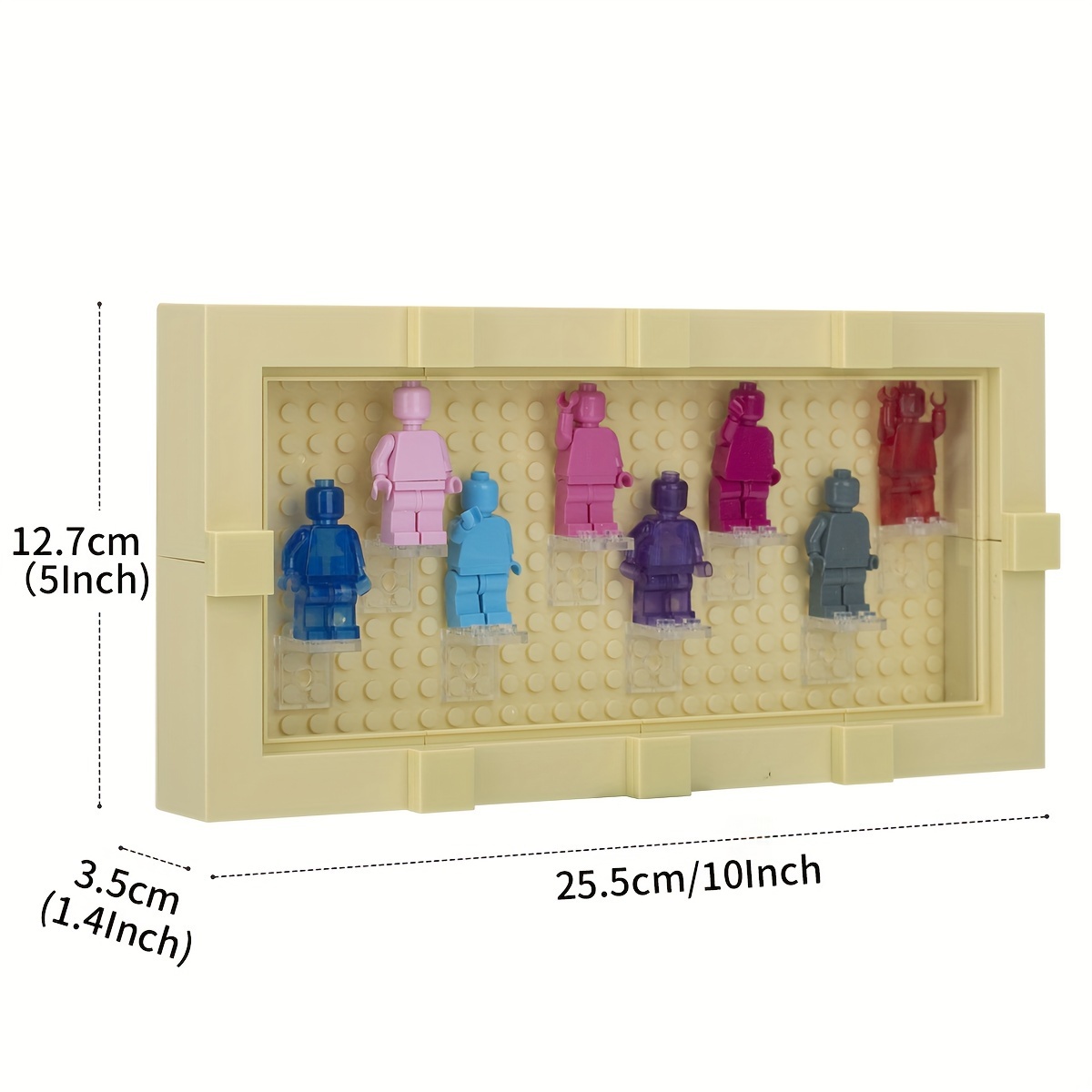 5/10X Mini Plastic Clear Square Storage Box for Collecting Small Items  3.5*3.5Cm