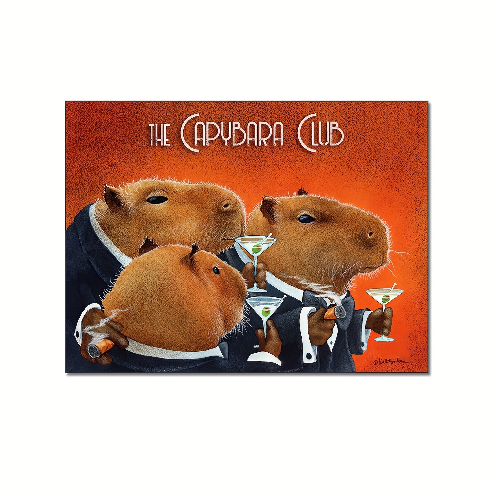Capybara Art - Temu Australia