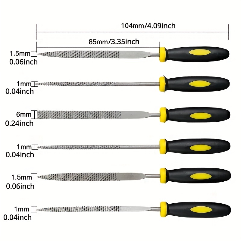 14Pcs Wood Carving Chisel Rasp File Set Woodworking Detailed