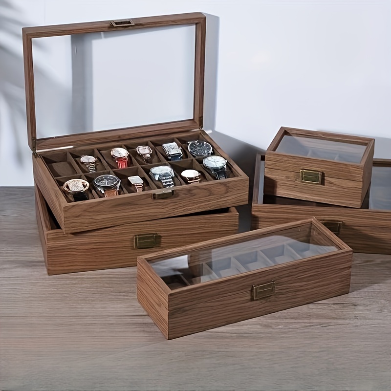 HWG Accessories bond-10-Brown1 Watch storage box