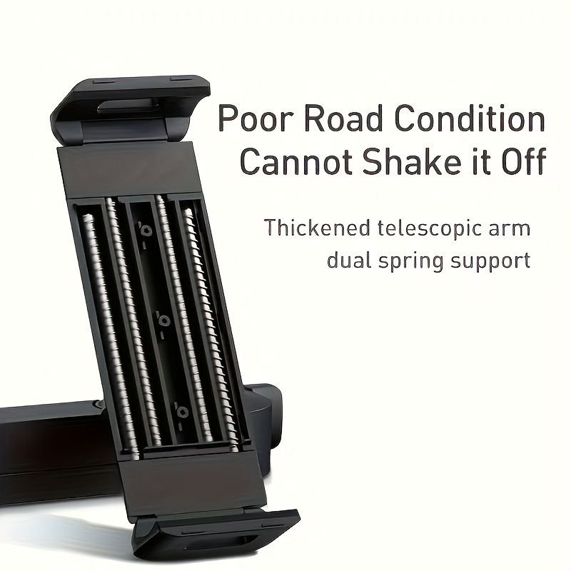 Support de tablette de voiture Support d'appui-tête de voiture 360 Siège  d'auto rotatif Support de support de support de siège de voiture détachable  pratique Universel pour 4.4 ~ 11 « Ipa