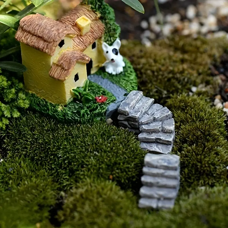 Mini Stairs Whimsical Fairy Garden Stone Steps For A Landscape, Dollhouse,  Diorama, Wargame, Terrarium Or Fairycore Decor - Yahoo Shopping