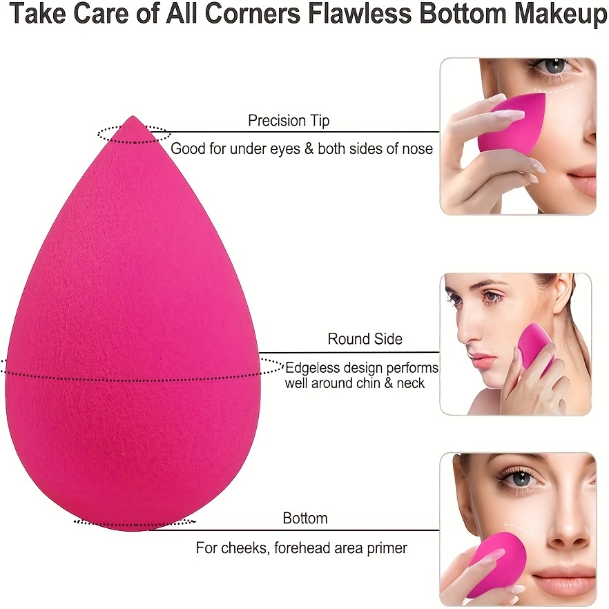 Makeup Sponge Blender Beauty Sponge Set Beauty Cosmetic - Temu Australia