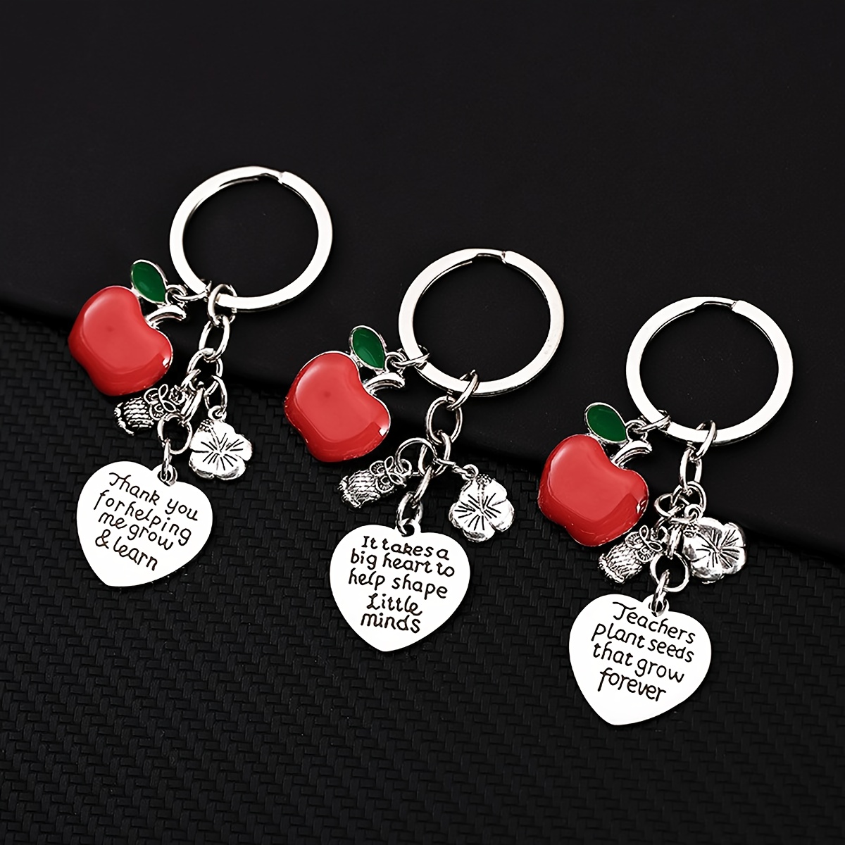48 Pcs Thank You Gift Bulk Acrylic Floral Tassels Keychain Appreciation  Coworker Employee Nurse Teacher Keychain Gift, Key Chain Kit
