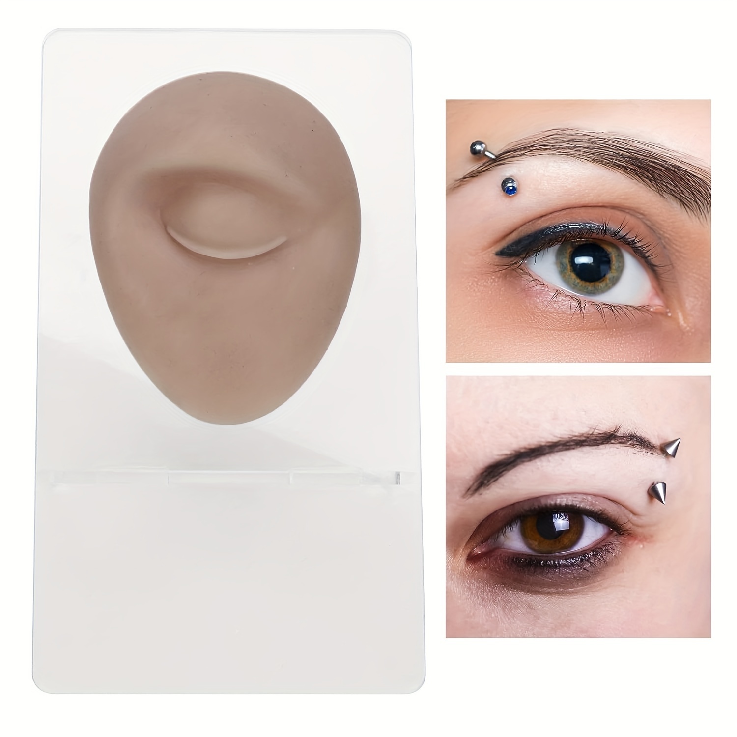 Soft Silicone Body Part Model Human Ear Mouth Eye Tongue - Temu