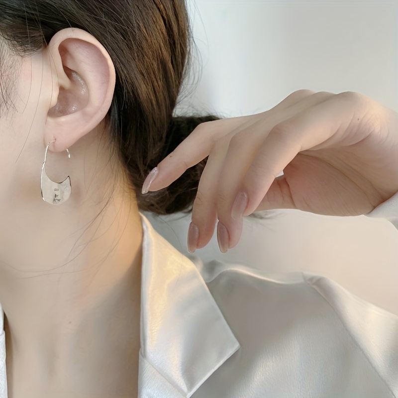 korean version korean ins earrings female s925 Temu