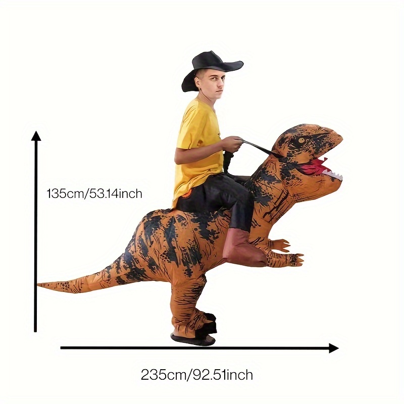 Inflatable Costume adult Dinosaur Costume velociraptor - Temu Germany