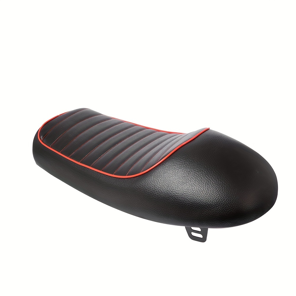 Selle Moto Rétro Vintage Pour Yamaha SR125 SR250 SR400 SR500 XJ550 XJ650 XS650 - Siège Noir Confortable - Installation Facile