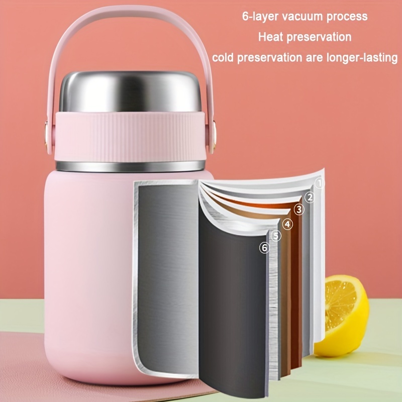 Small Soup Cup Food Box 316 Stainless Steel Thermal Lunch Box for