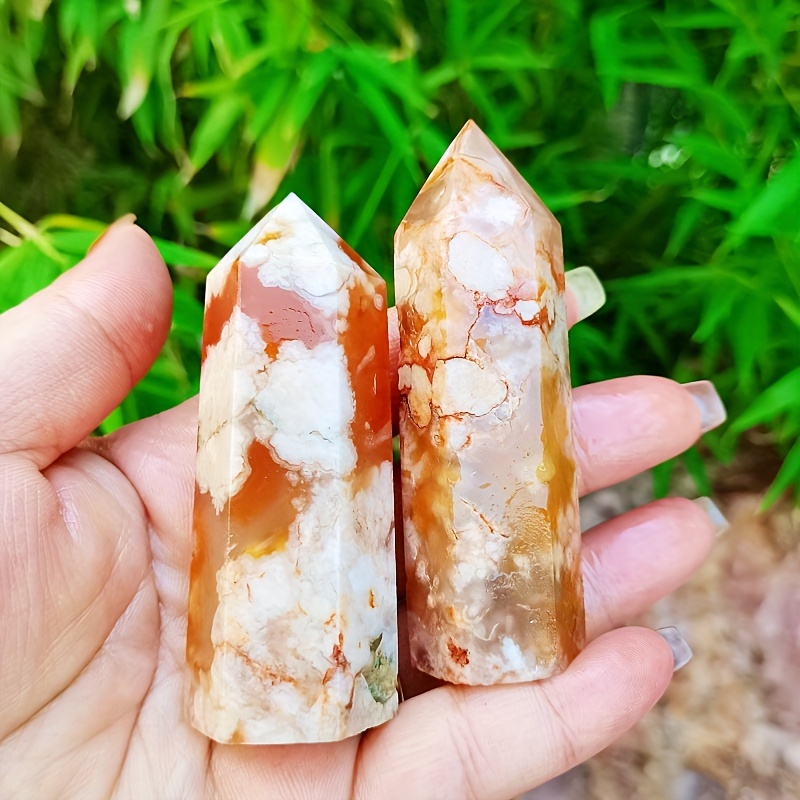 桜瑪瑙 フラワーアゲート タワー (クォーツ) 【公式通販】