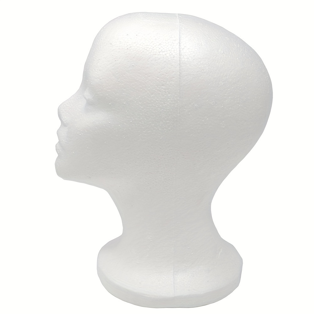 Styrofoam Female Wig Head Mannequins Manikin, Style, Model