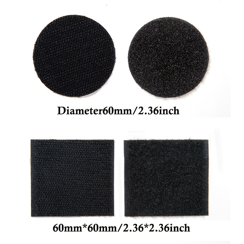 Comprar Adhesivo fuerte de 5cm con cierre autoadhesivo, pegatinas de  puntos, ganchos de nailon, sábana para cama, sofá, alfombra, alfombrilla  antideslizante, almohadillas, cinta adhesiva de Velcro