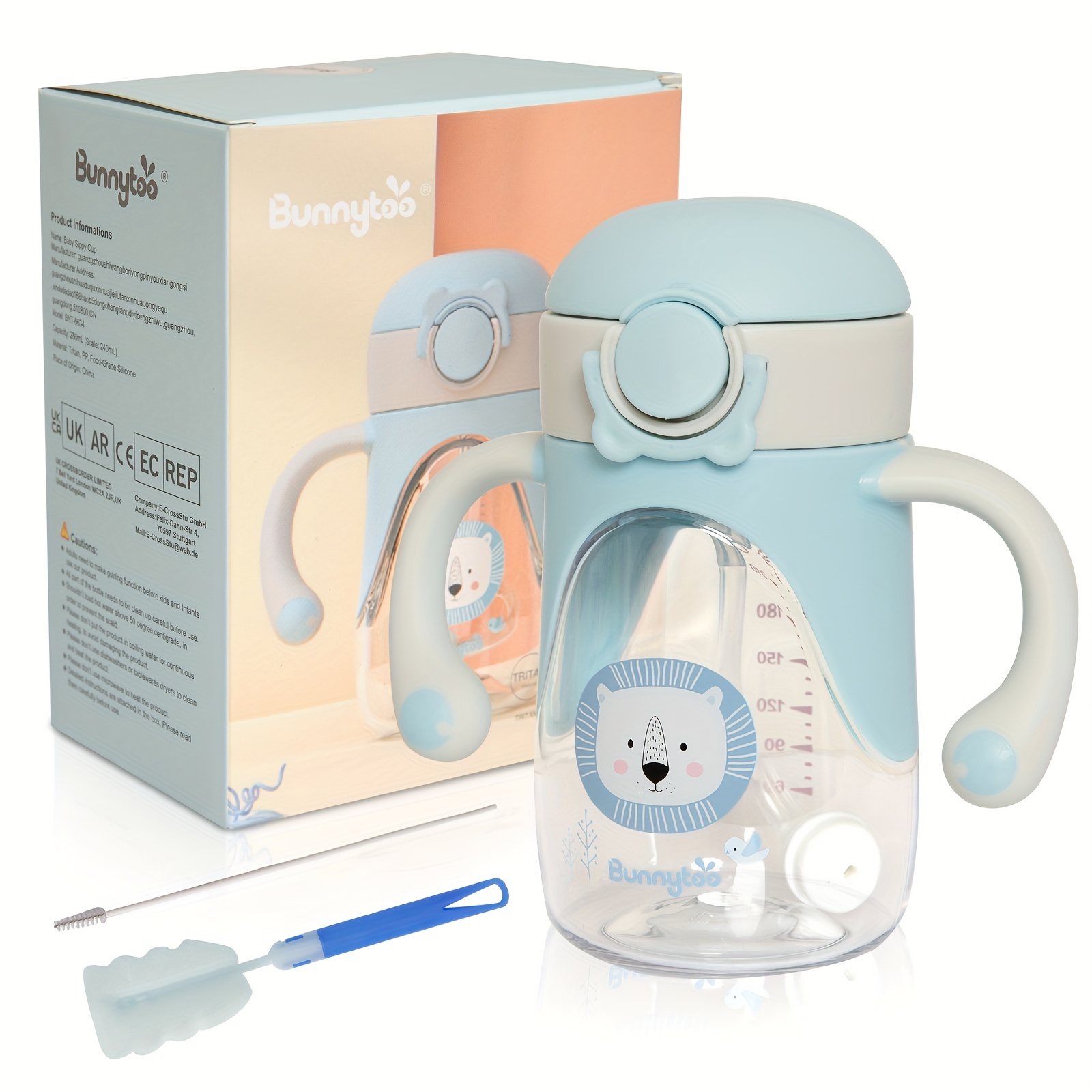 Twin Handle Spill Proof Cup - Feeding & Pacifiers - Products wholesale baby  product manufacturer