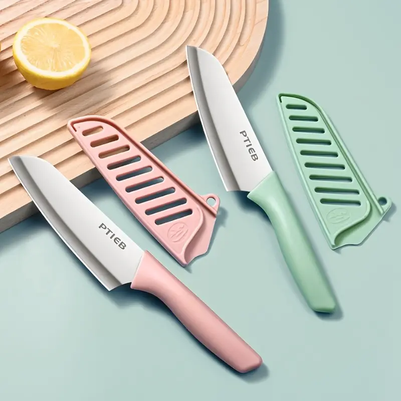 Multifunctional Kitchen Knife With Sheath - Perfect For Fruits And  Vegetables! - Temu