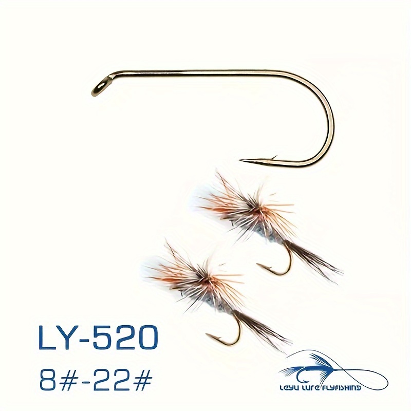 High Carbon Steel Barbless Fly Tying Hooks Trout Fishing - Temu