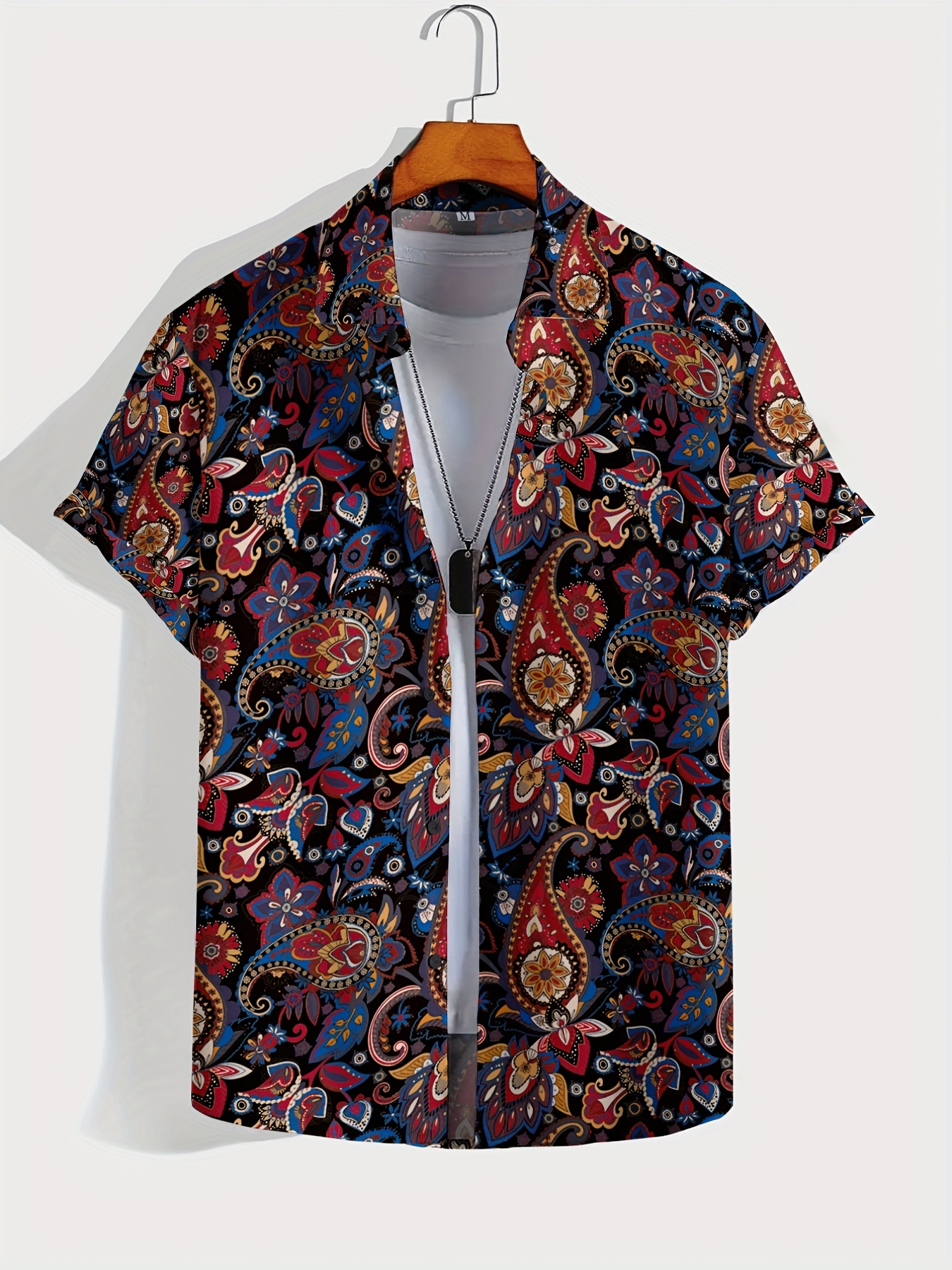 Half Sleeve Shirt For Men  Printed & Floral Half Sleeve Mens Shirt