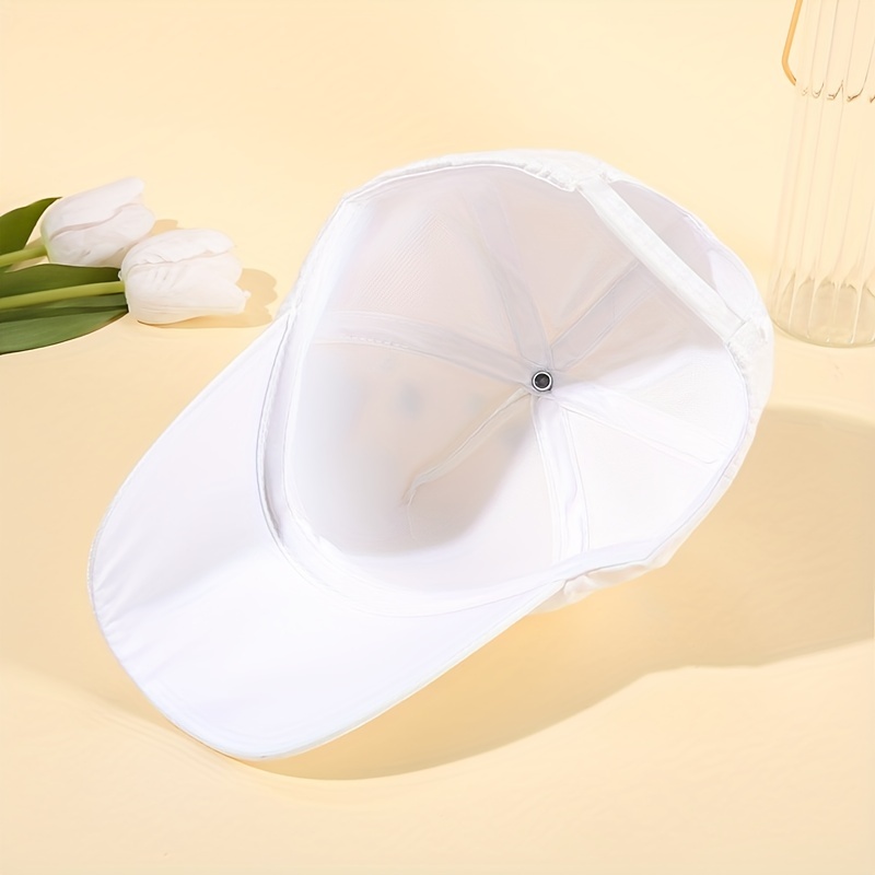 Buy Sun Caps Fishing Hat Bachelor Boy Women Snapback Hat Dad Hat Adjustable  Dad Hat Unisex White at