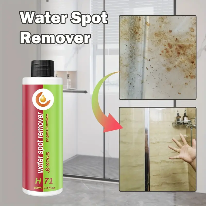  Water Spot Remover Kit,Hard Water Remover for Water