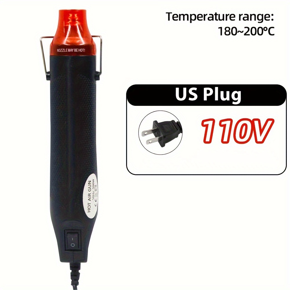 Heat Shrink Tube Kit With A Hot Air Gun (110v Us Plug) 2:1 - Temu
