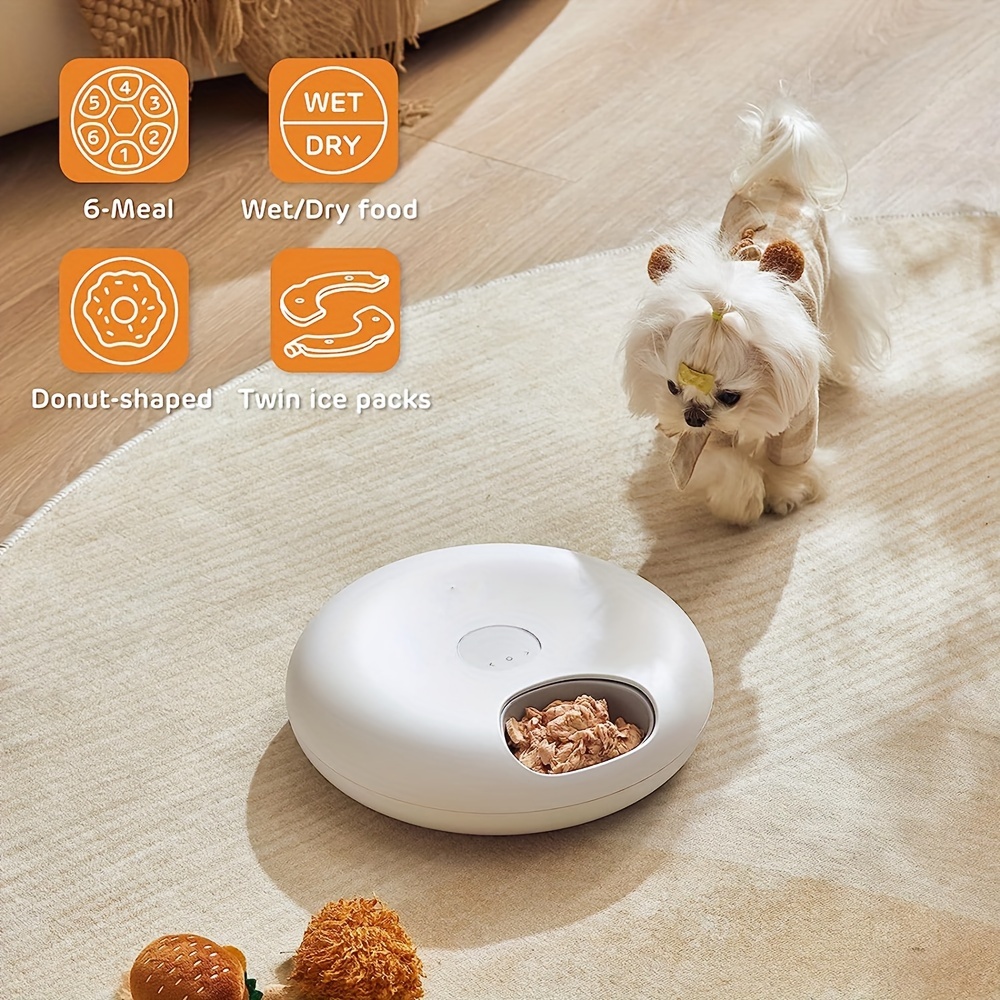 Automatic Timing Pet Feeder, Large Capacity, Dry and Wet Food