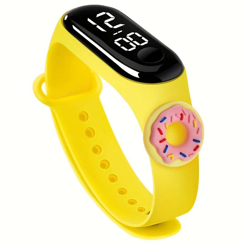 Cartoon Touch Screen Tracker Silicone Watch Decorative Accessories