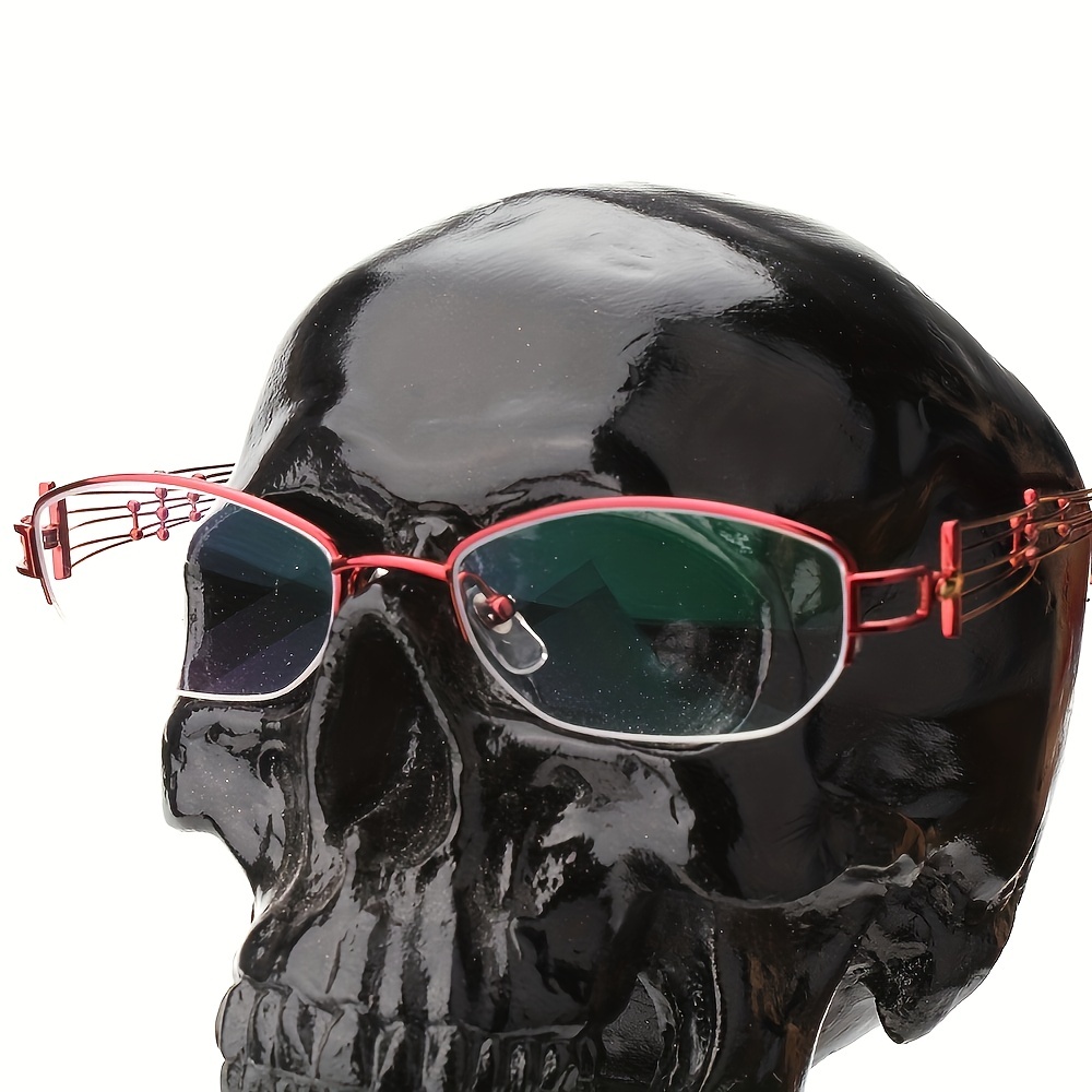 Gothic Skull Glasses Holders Skull Statues Eyewear Stand - Temu