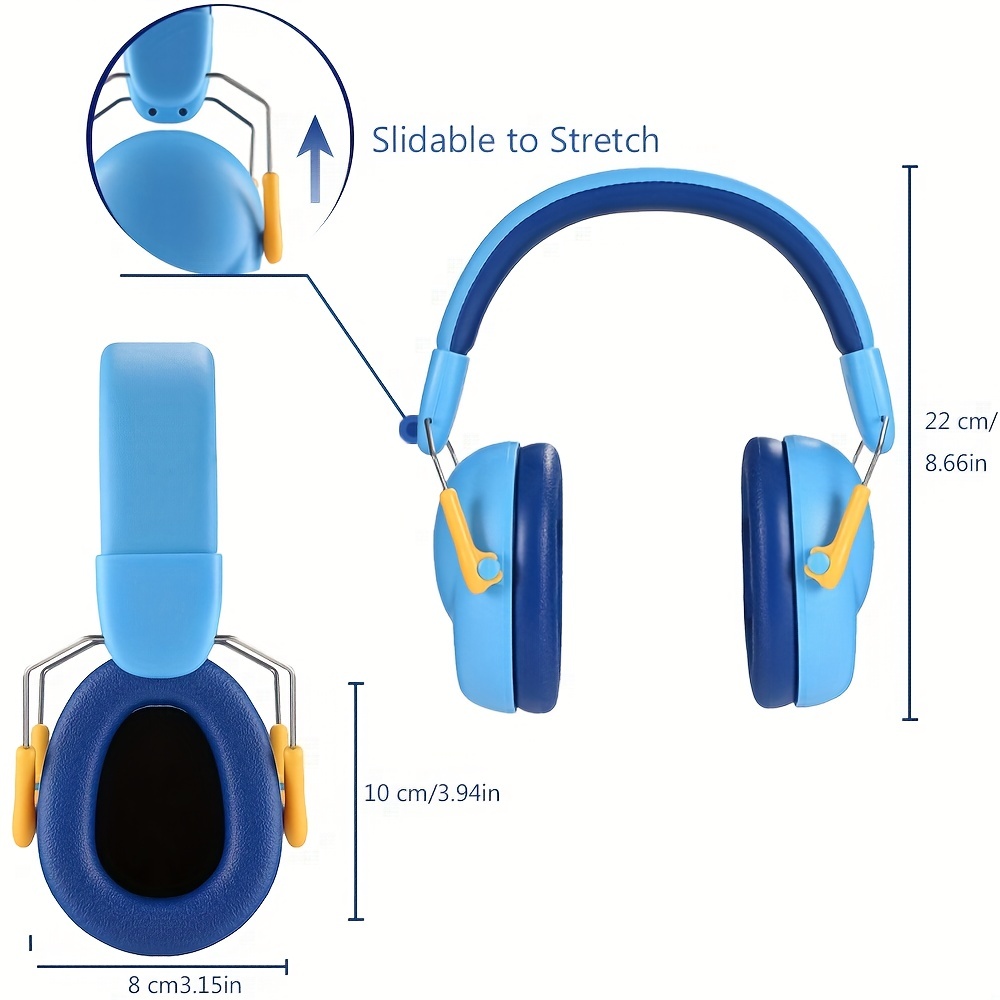 Premium 26db Ear Protection Earmuffs: Enjoy Parties, Concerts  Fireworks  With Noise Cancelling Headphones For Autism! Temu Australia