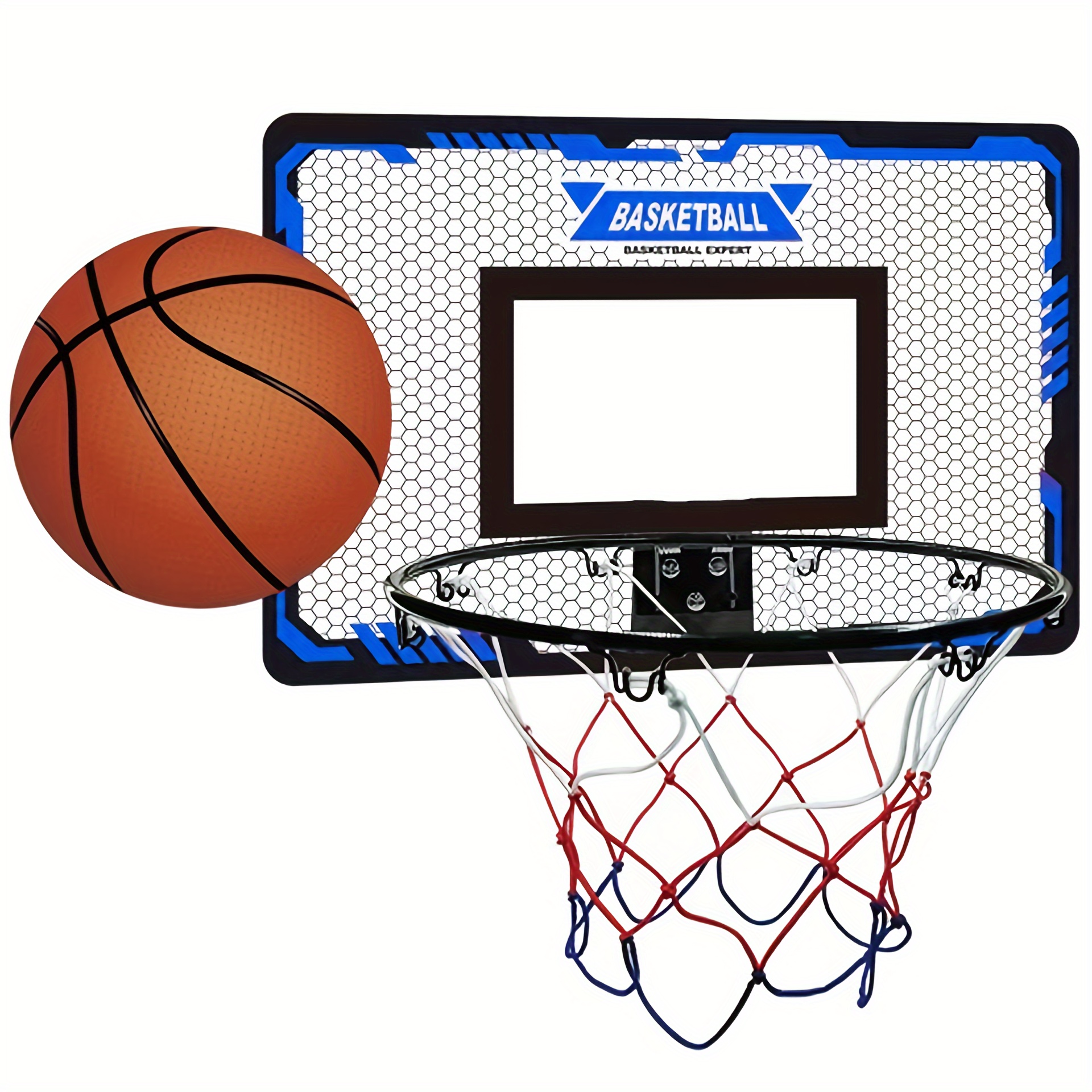 Mini panier de basket-ball d'intérieur en plastique pour enfants, panneau  arrière, cerceaux de basket