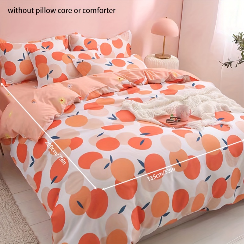 Image of 3pcs Bedding For Bedroom, Including 1pc Duvet Cover And 2pcs Pillowcases