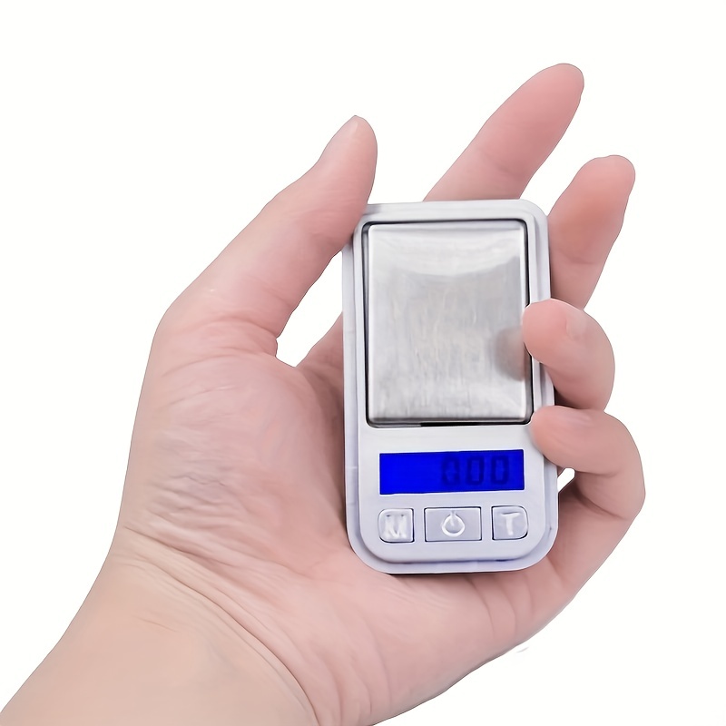 Weluvfit Mini Digital Pocket Scale - Precision Portable Gram Scale With Lcd  Display - Perfect For Jewelry, Herbs, Food, Gemstones, And Medicine - Car  Key Shape - Battery Included - Temu