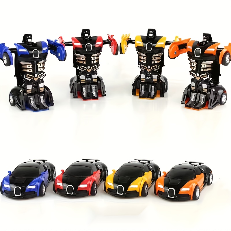 Voiture de Jouet Robot Déformée, 2 en 1 Voiture Déformée pour Enfants  Transformer Transforming Meilleurs Cadeaux pour Les Enfants Amusant :  : Jeux et Jouets