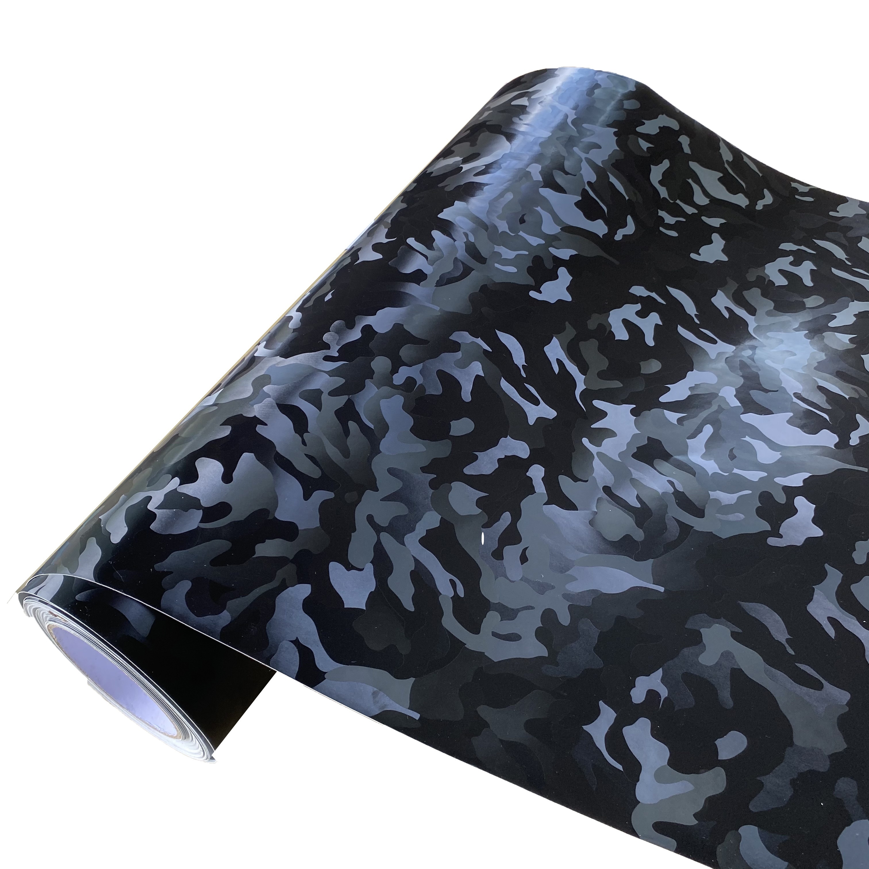 Snow Camo Vinyl Black Gray Blue Camouflage Pattern Wrap Air-release  Adhesive Film Sheets For Car Wrapping - Car Stickers - AliExpress