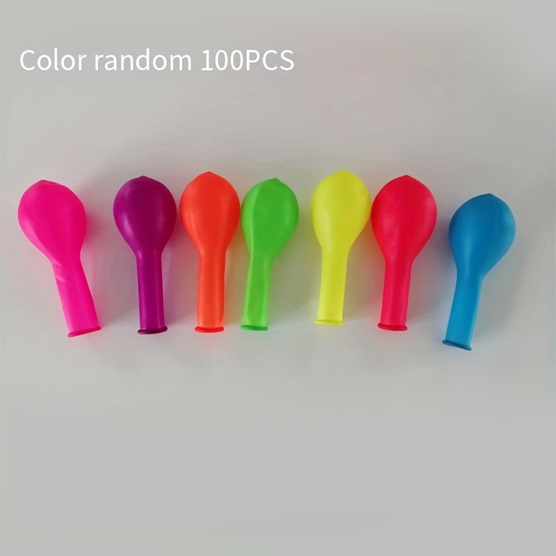 100pcs Ballon Fluorescent Décoration De Fête De Nuit Ballon - Temu Canada