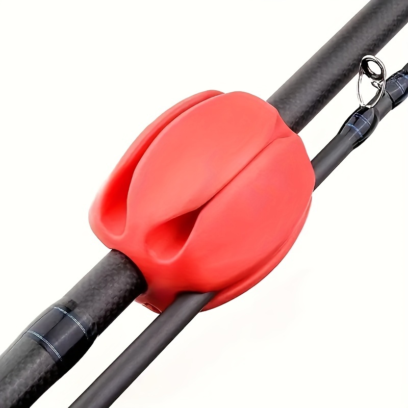 Reusable Fishing Rod Holder Plastic Fishing Pole Tying Ball - Temu