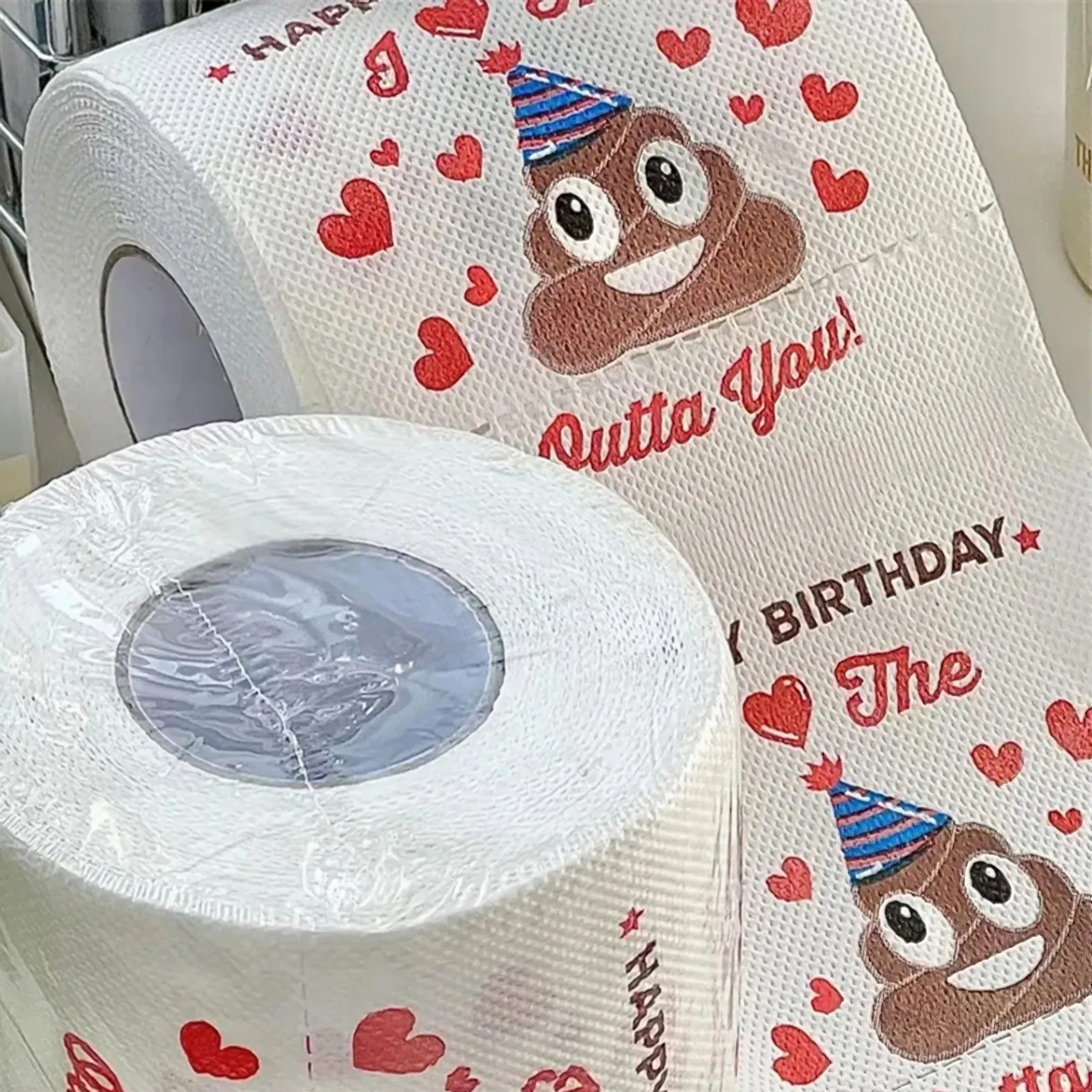 Rouleau de papier toilette Sudoku - Serviette en papier toilette farce  amusante pour fête d'anniversaire - Idée cadeau (1 pk)