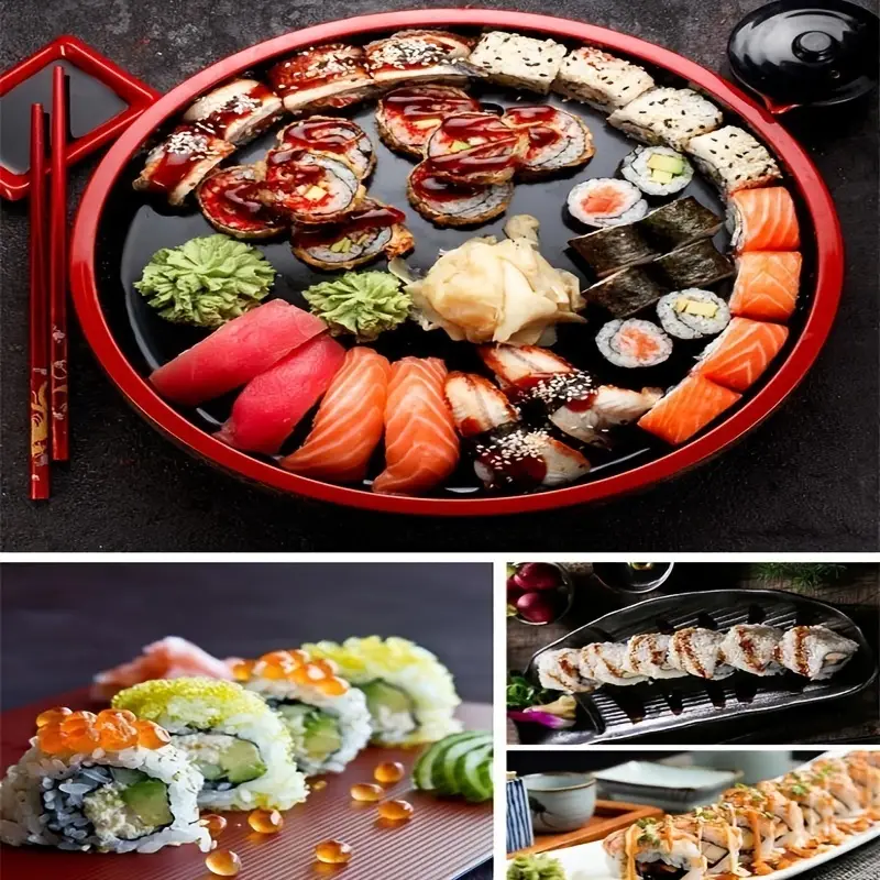 Nonstick Sushi Roller With Spoon And Mat - Easy Diy Sushi Making Kit For  Kitchen - Perfect For Home Cooking And Parties - Temu